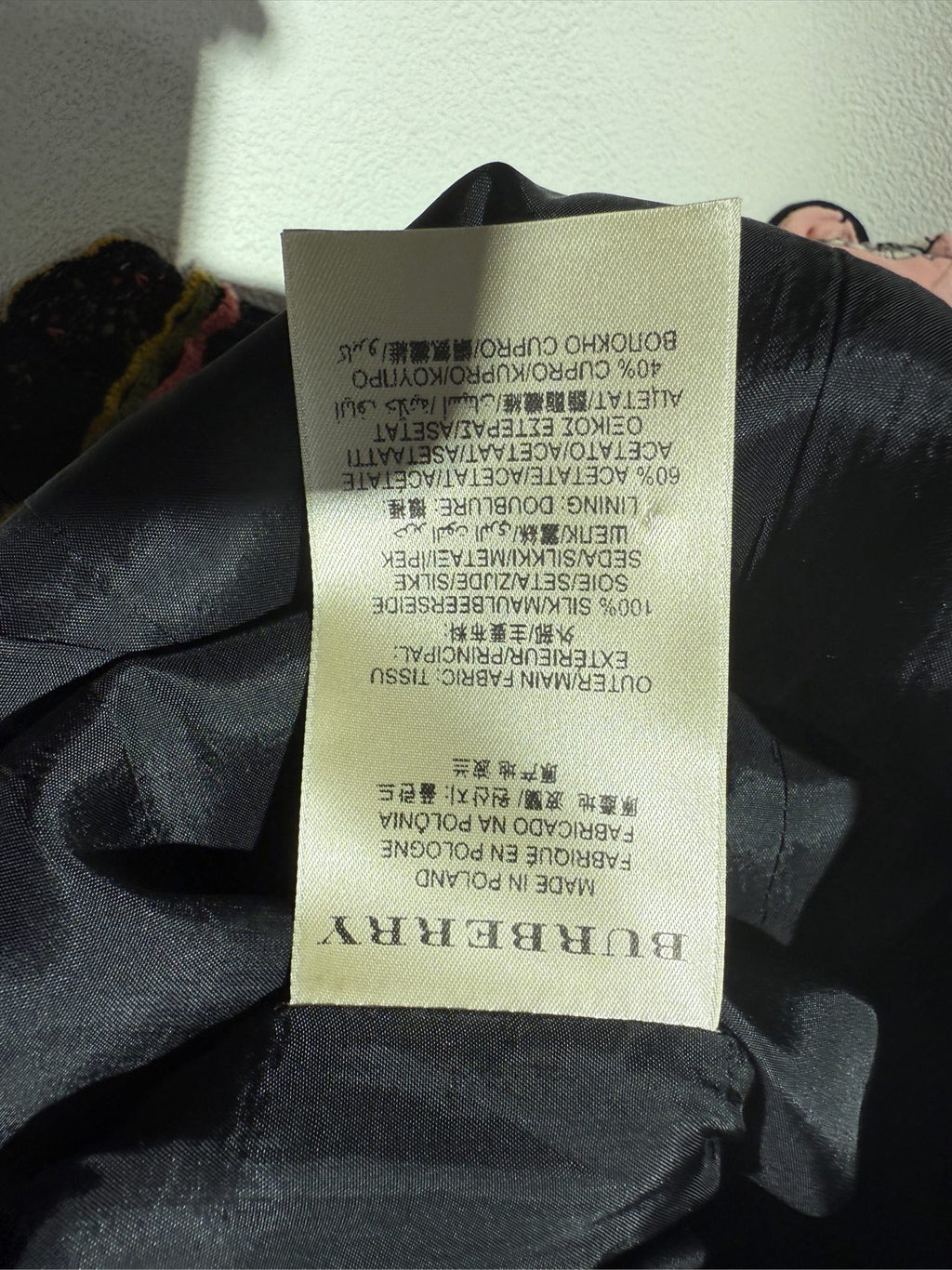 Burberry Black Dress