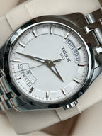 Tissot Classic White Automatic (self-winding) watch 39 millimeters T035.407.11.031.00