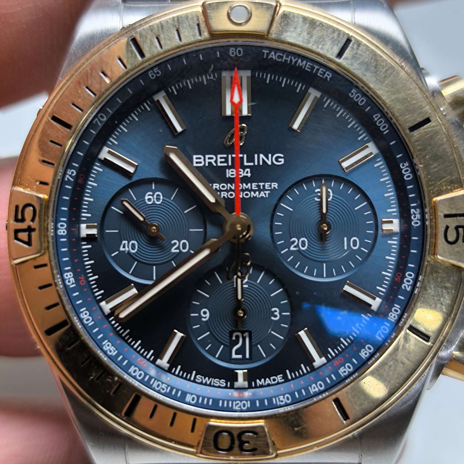 Breitling Chronomat mechanical timekeeping collection Mechanical watch 42.0 millimeters UB0134101C1U1