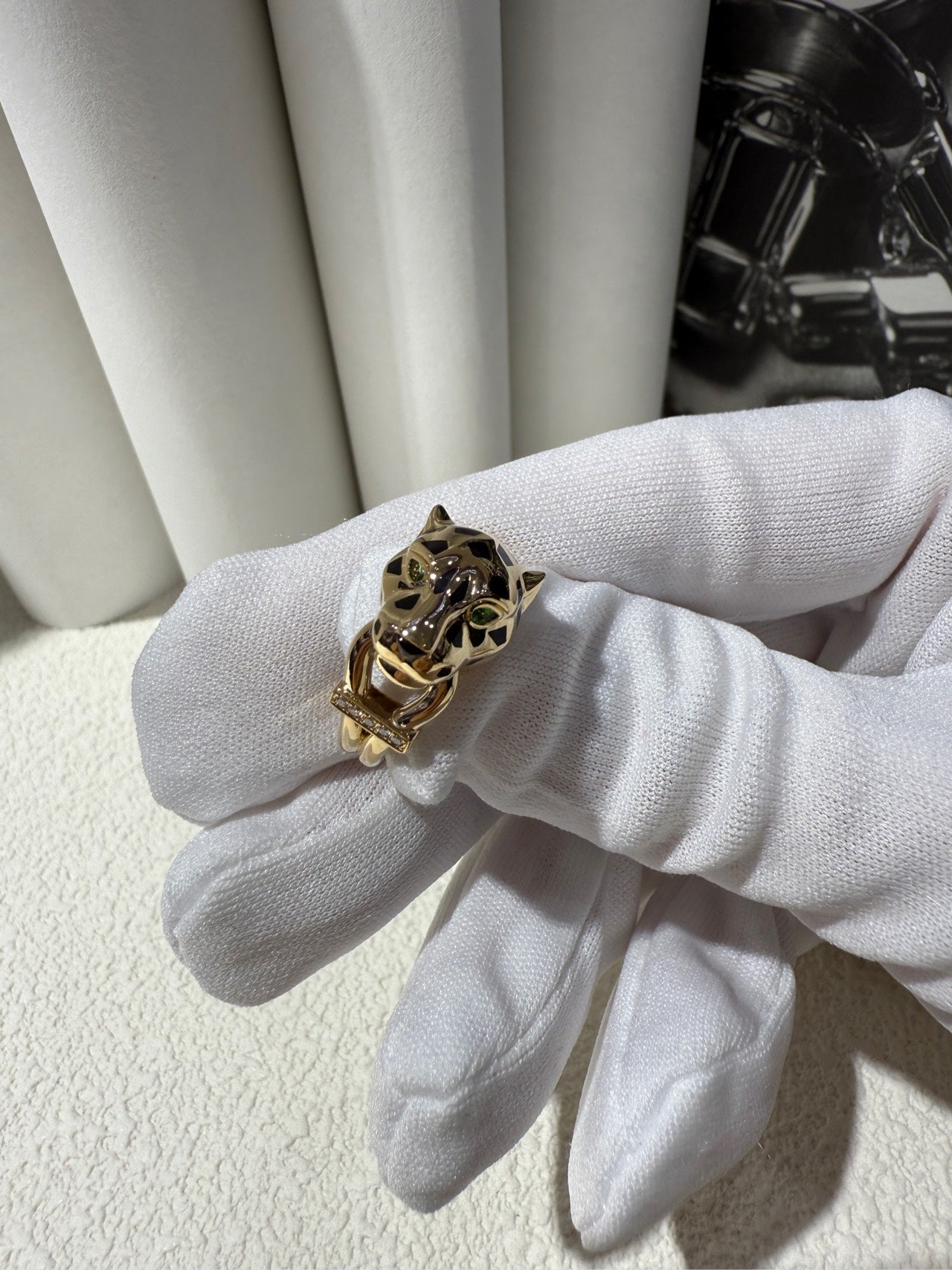 Cartier Panthère de Cartier ring Rose gold Ring 10.7 millimeters B4221400
