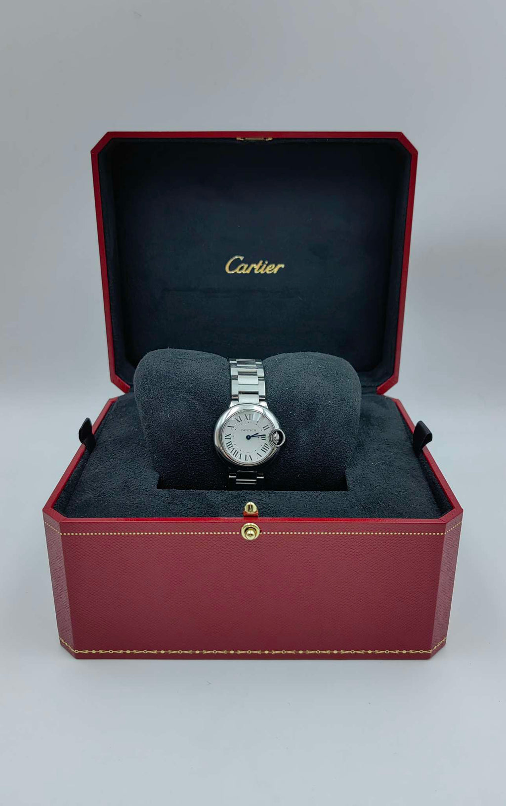 Cartier Blue balloon Quartz watch 28.6 millimeters W69010Z4