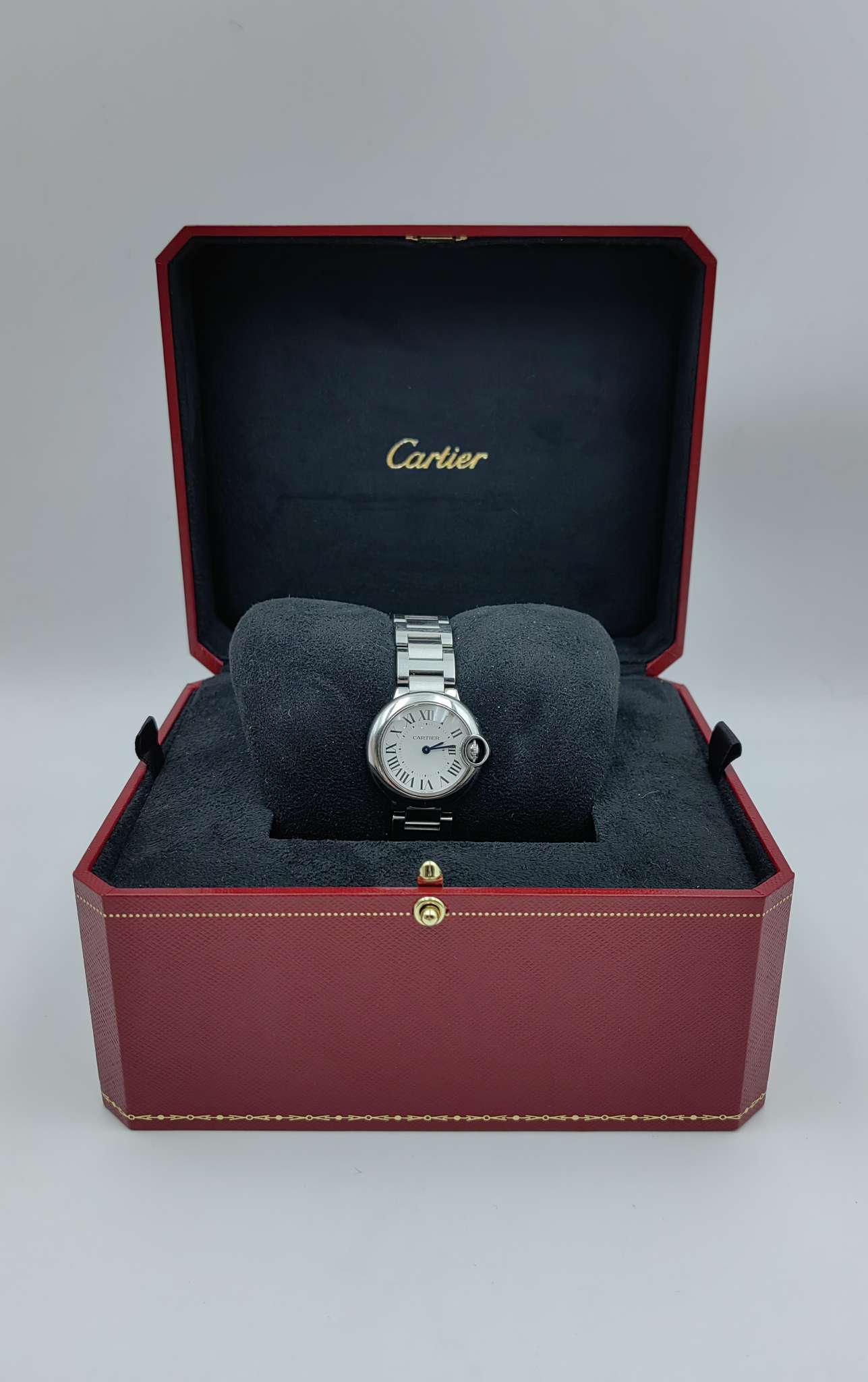 Cartier Blue balloon Quartz watch 28.6 millimeters W69010Z4