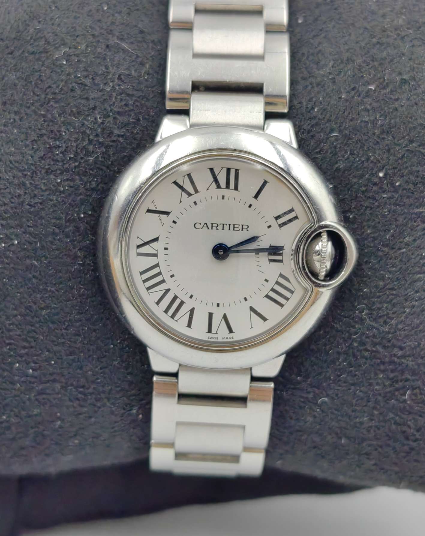 Cartier Blue balloon Quartz watch 28.6 millimeters W69010Z4