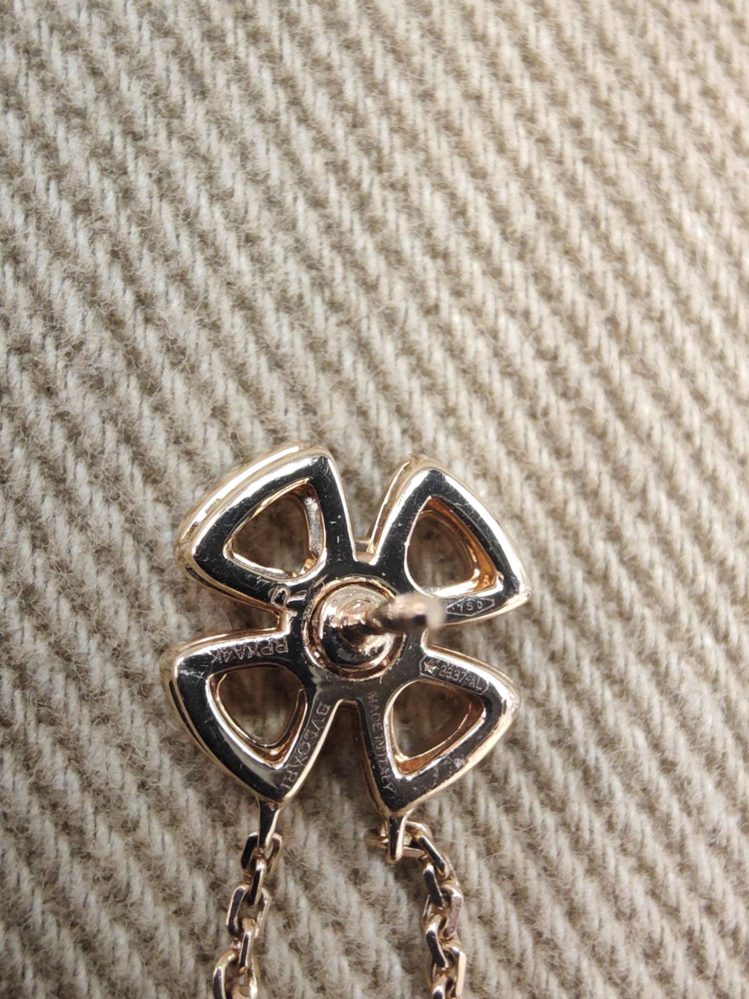 Bvlgari Rose gold Earrings