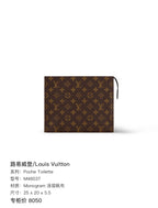 Louis Vuitton Poche Toilette Canvas 25 x 20 x 5.5 M46037
