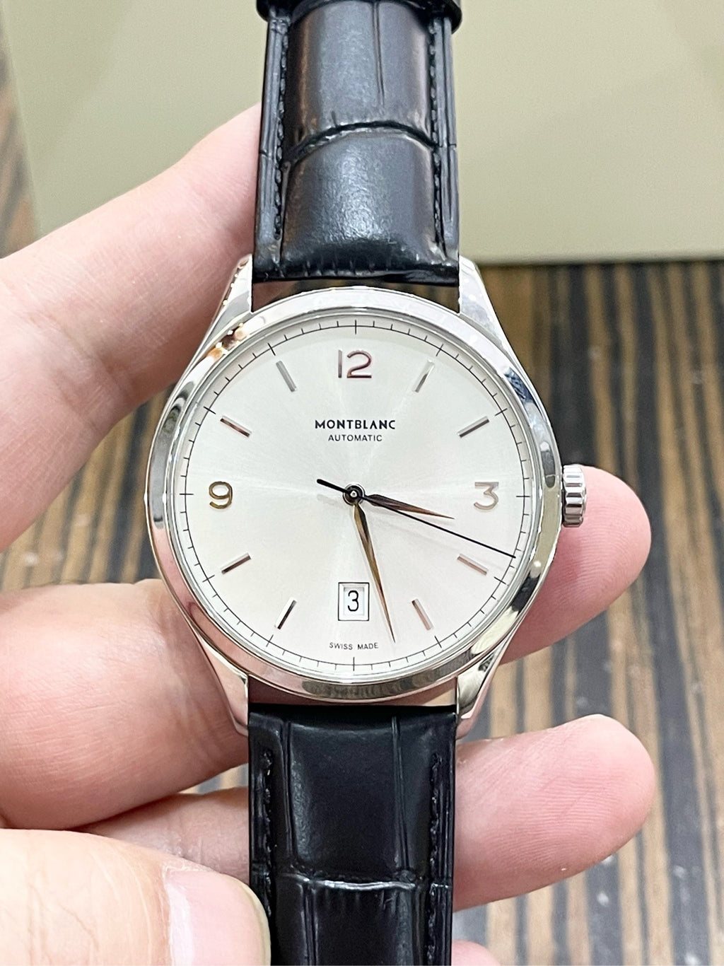 Montblanc Inheritance White Automatic (self-winding) watch 40 millimeters U0112533