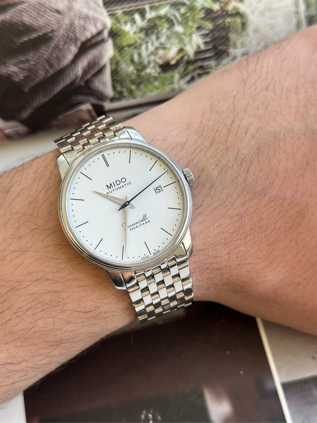 Mido Berenice White Automatic (self-winding) watch 39 millimeters M027.407.11.010.00