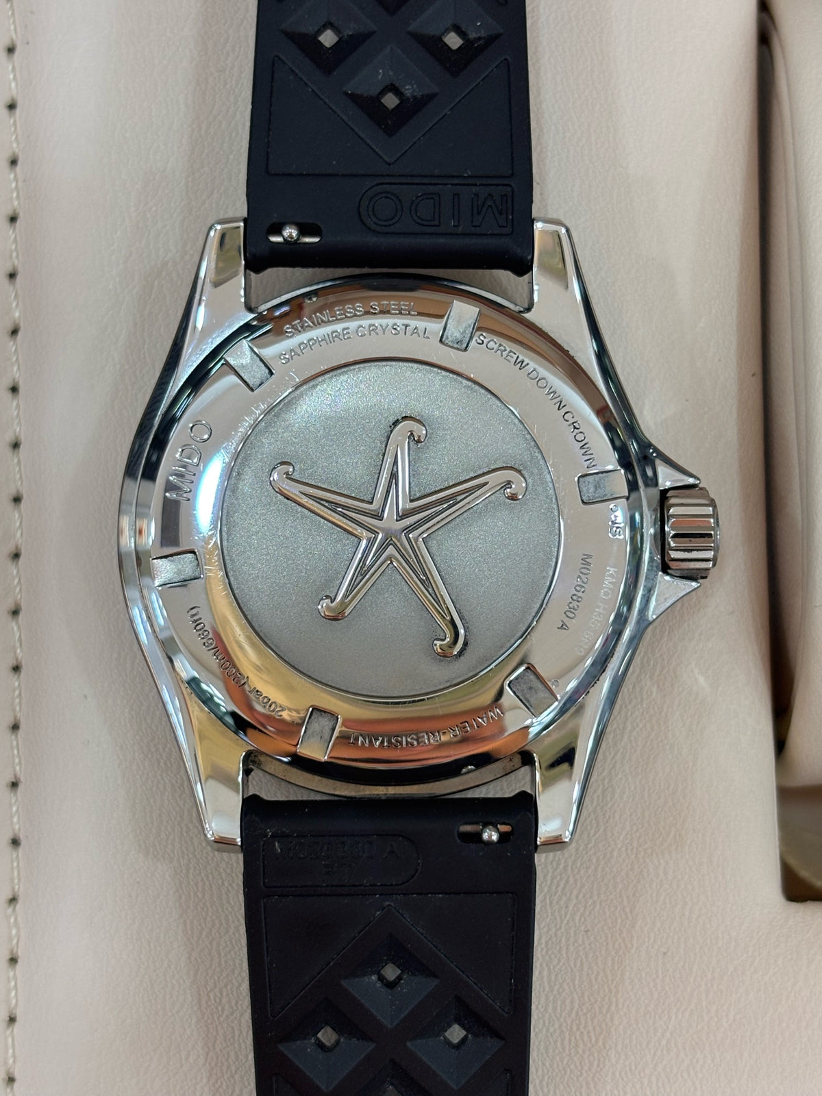 Mido Pioneer Red Automatic (self-winding) watch 40.5 millimeters M026.830.17.421.00