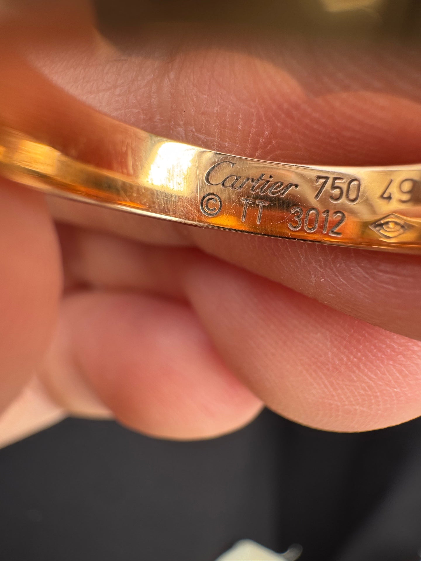 Cartier LOVE ring Ring B4084800
