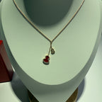 Qeelin Red Necklace