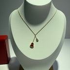 Qeelin Red Necklace