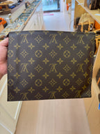 Louis Vuitton Poche Toilette Canvas 25 x 20 x 5.5 M46037