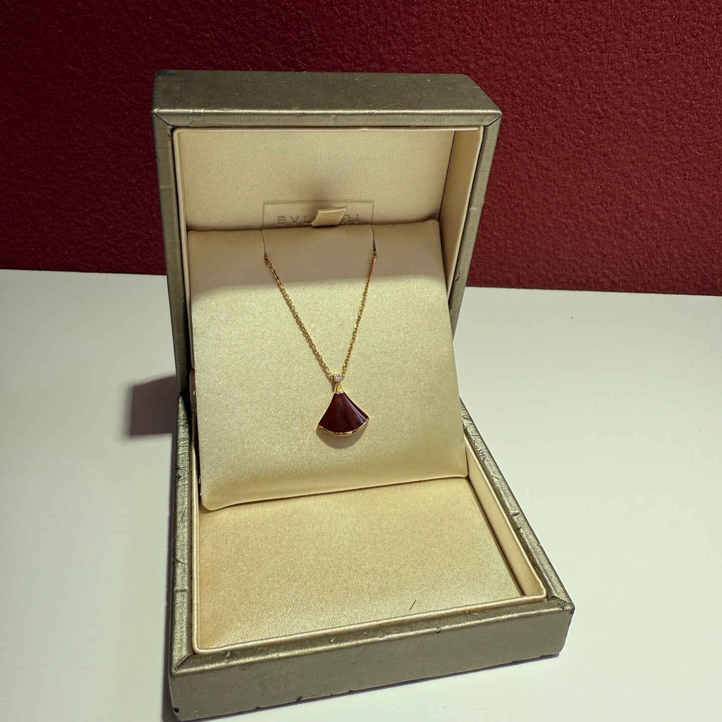 Bvlgari Red Necklace