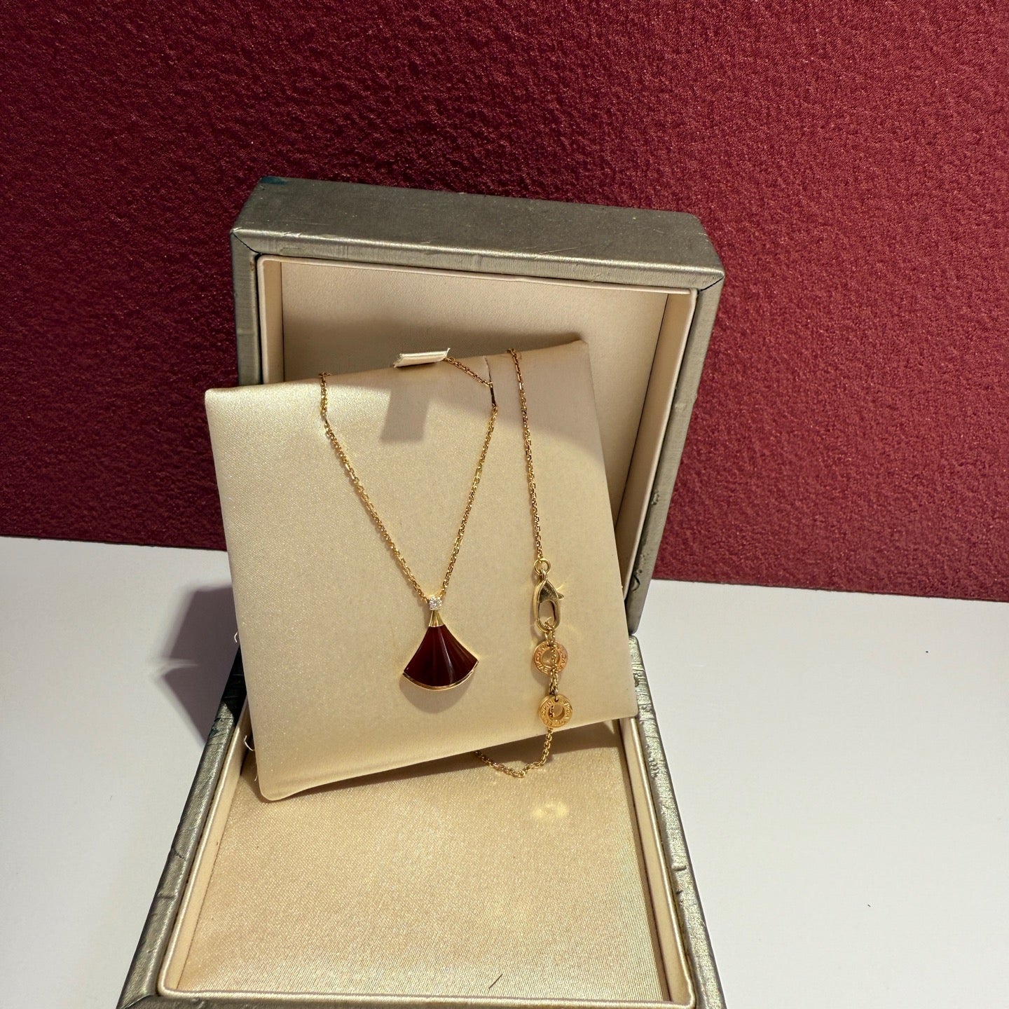 Bvlgari Red Necklace