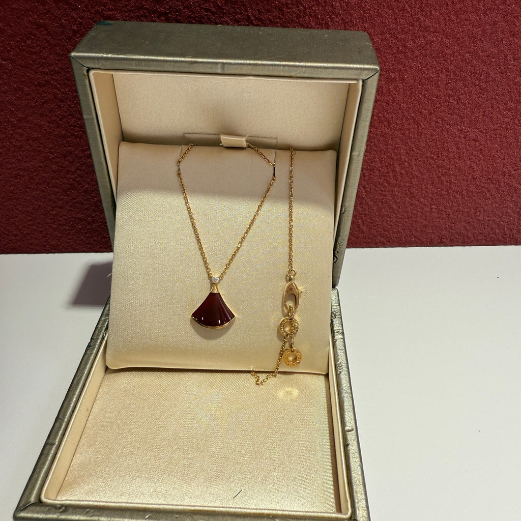 Bvlgari Red Necklace