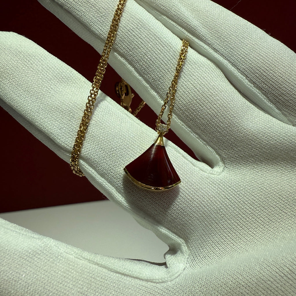 Bvlgari Red Necklace