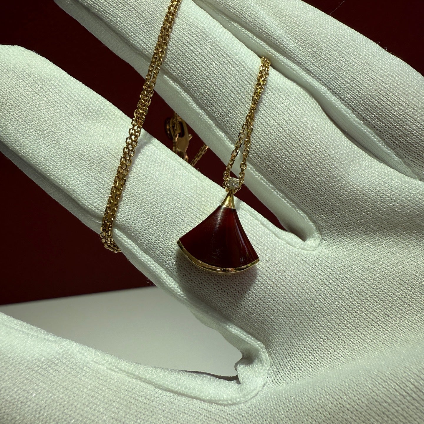 Bvlgari Red Necklace