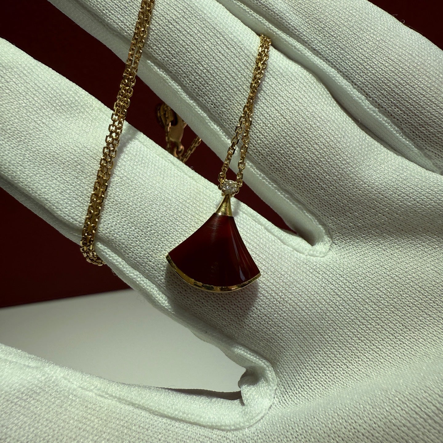 Bvlgari Red Necklace