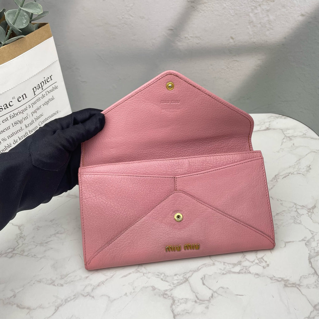 Miu Miu Pink Clutch