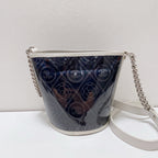 Chanel Blue Bucket & Drawstring Bag