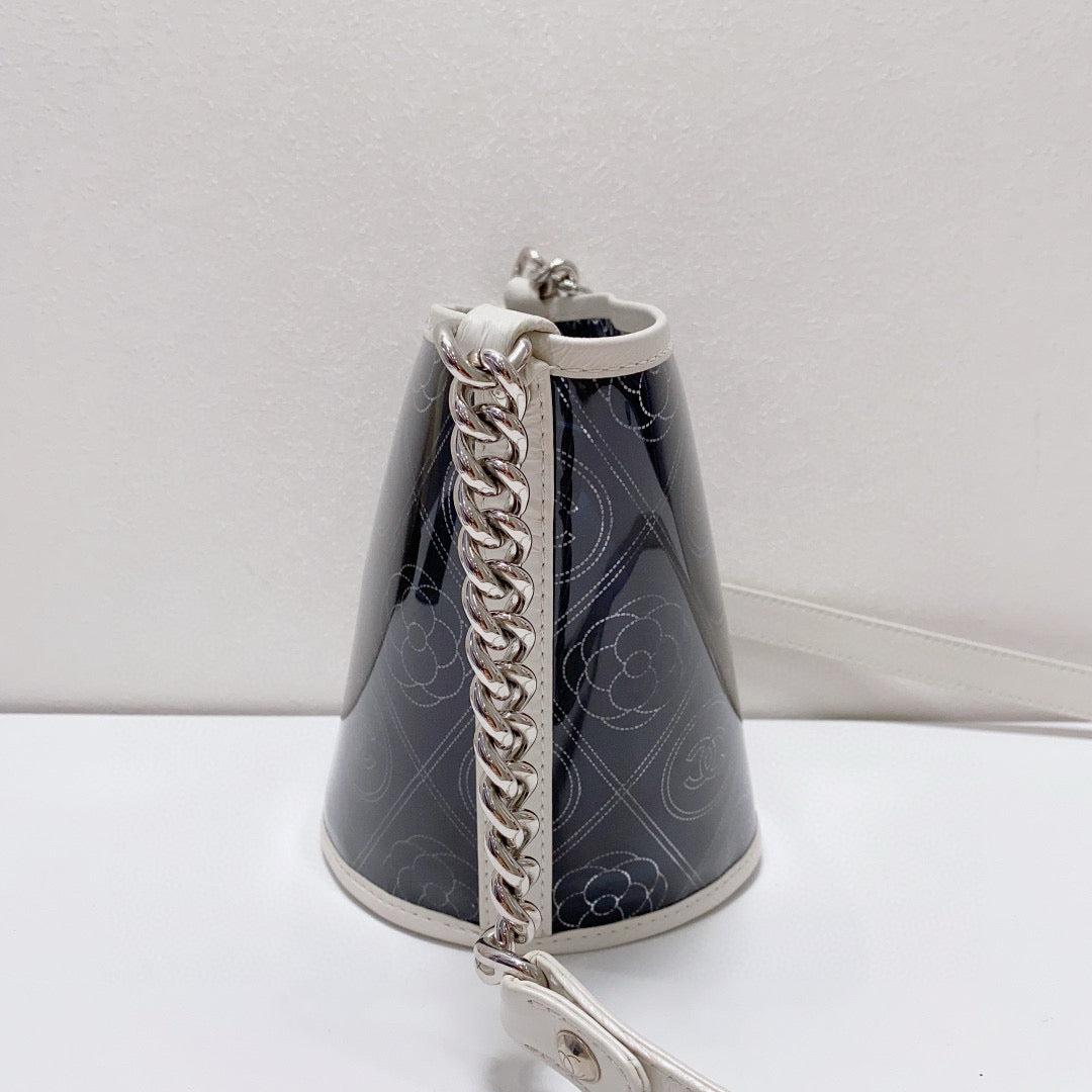 Chanel Blue Bucket & Drawstring Bag