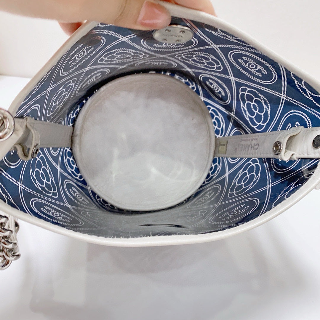 Chanel Blue Bucket & Drawstring Bag