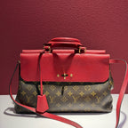 Louis Vuitton Red Satchel