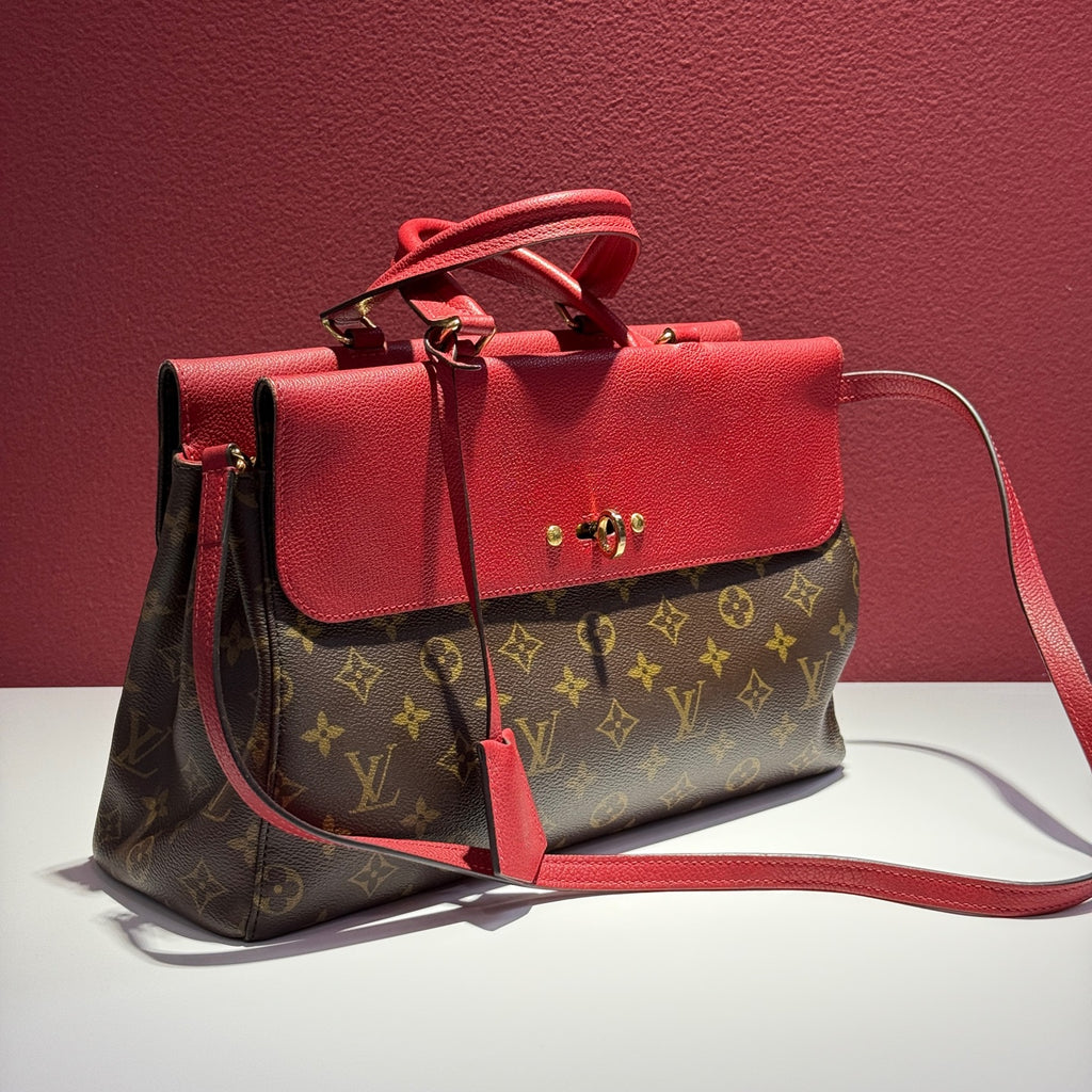 Louis Vuitton Red Satchel