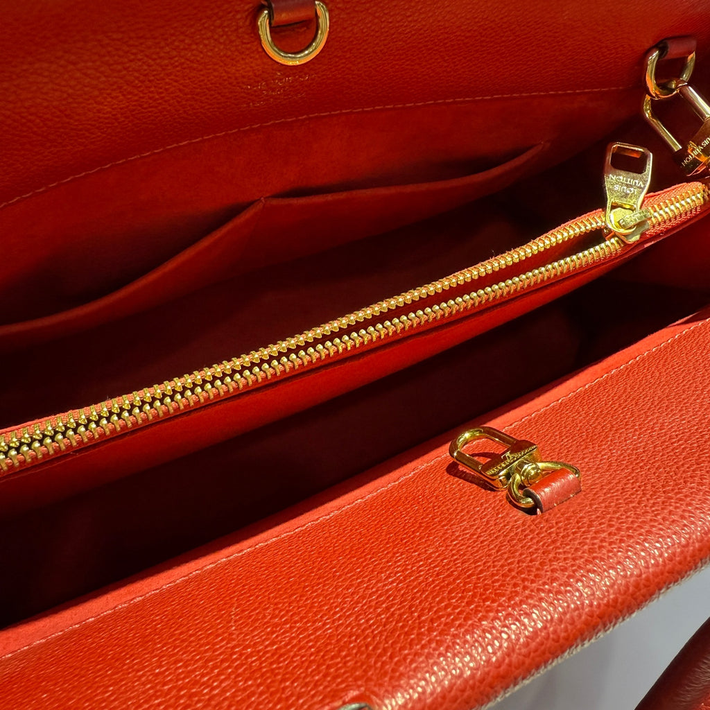 Louis Vuitton Red Satchel