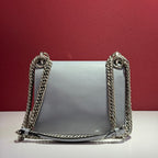 Fendi Blue Shoulder Bag 8M0381-SR0-F06R4