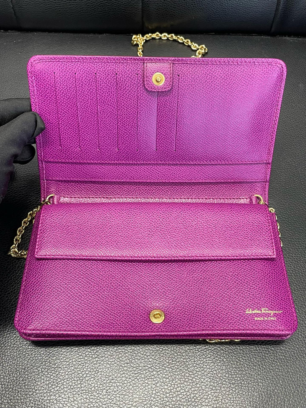 Salvatore Ferragamo Metal Pink