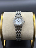 梅花 White Automatic (self-winding) watch