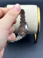 梅花 White Automatic (self-winding) watch