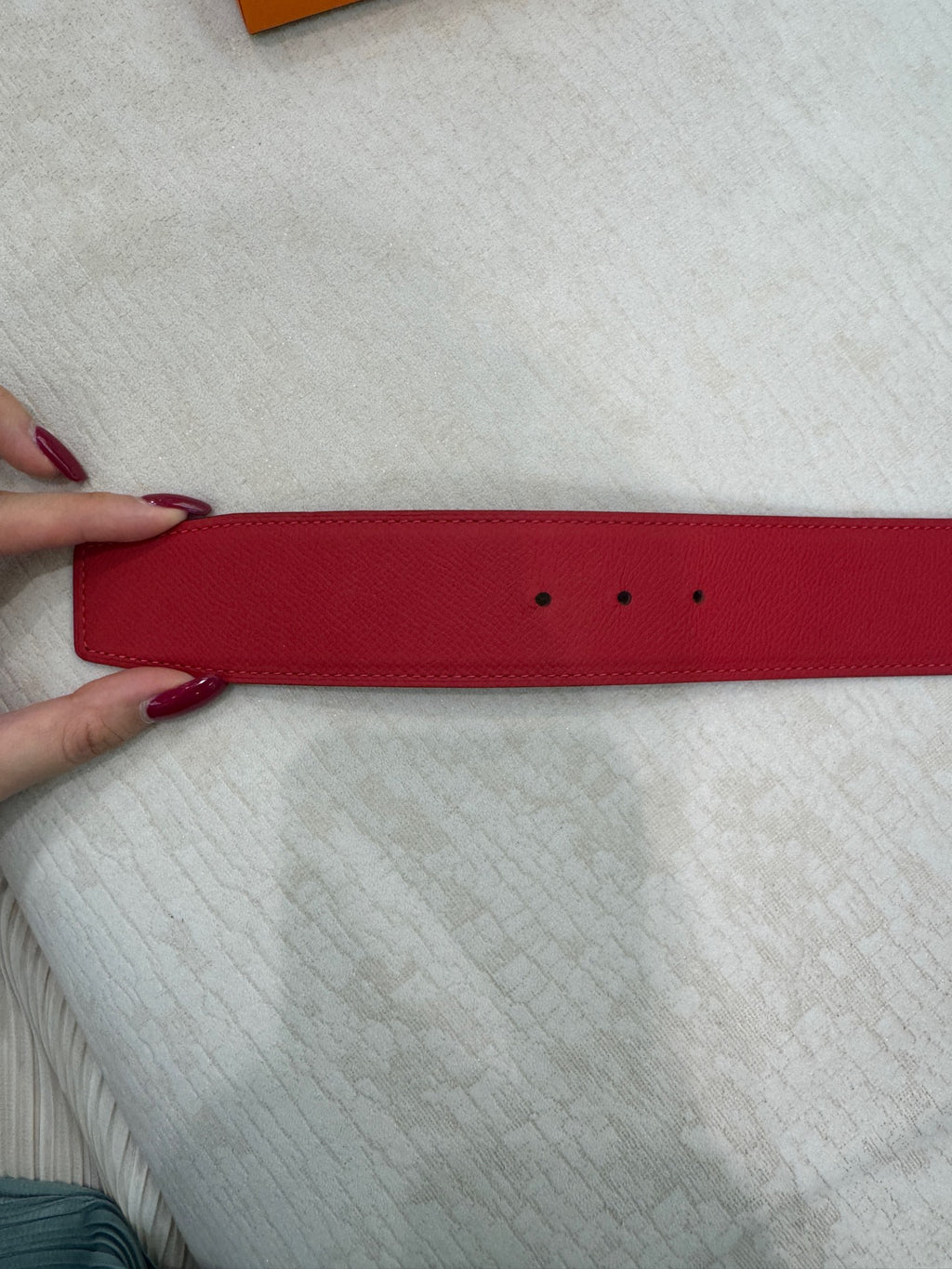 Hermes Gold Belt