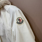 Moncler White Trench coat