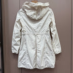 Moncler White Trench coat