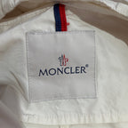 Moncler White Trench coat