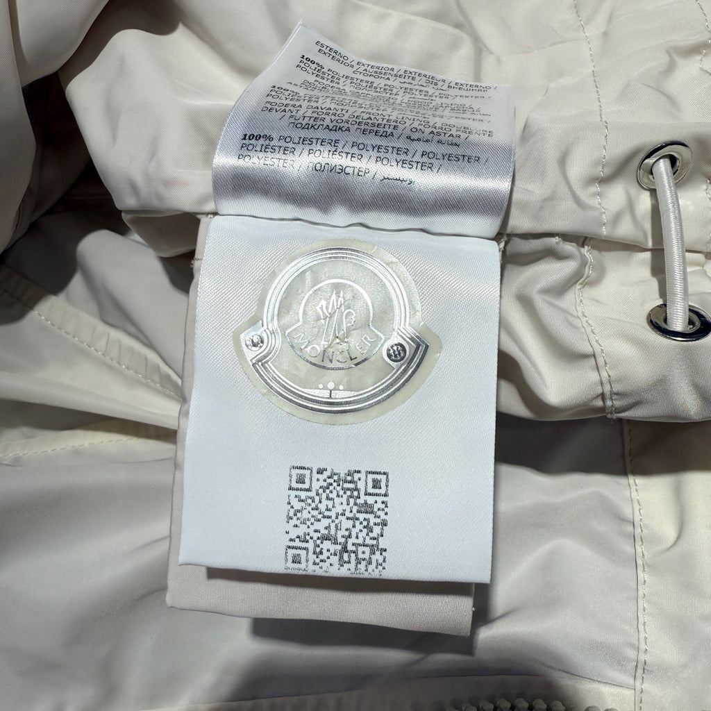 Moncler White Trench coat