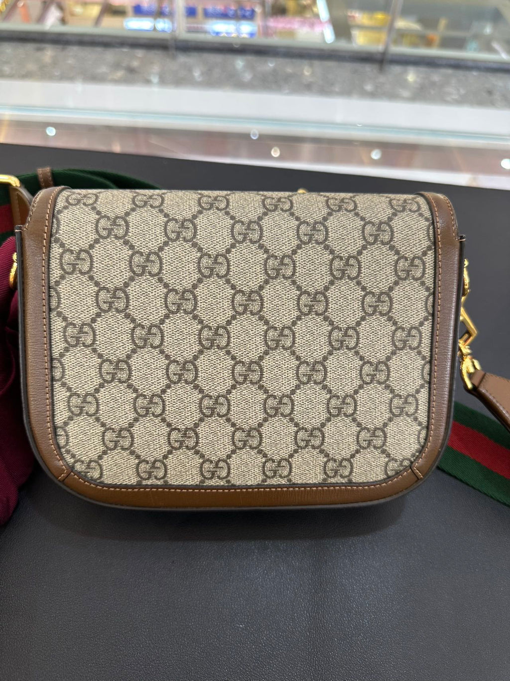 Gucci Gucci Horsebit 1955 Collection Canvas Beige 658574 HUHHG 8565