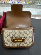 Gucci Gucci Horsebit 1955 Collection Canvas Beige 658574 HUHHG 8565
