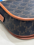 Celine Saddle Bag 7 x 7 x 3 inches (18.5 x 17 x 8 centimeters)