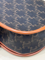 Celine Saddle Bag 7 x 7 x 3 inches (18.5 x 17 x 8 centimeters)