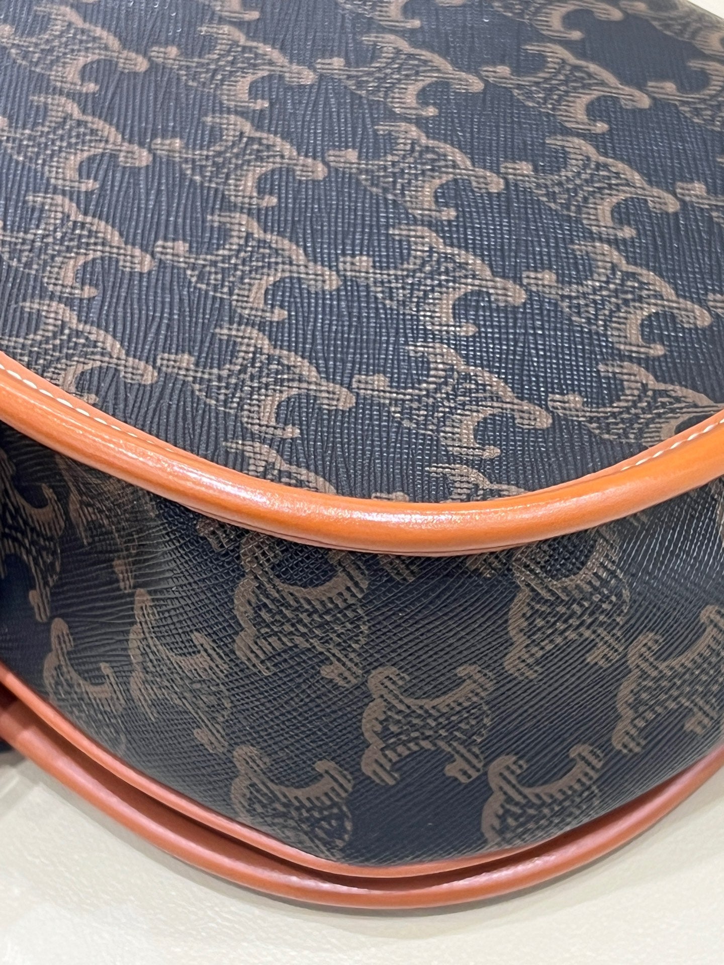 Celine Saddle Bag 7 x 7 x 3 inches (18.5 x 17 x 8 centimeters)