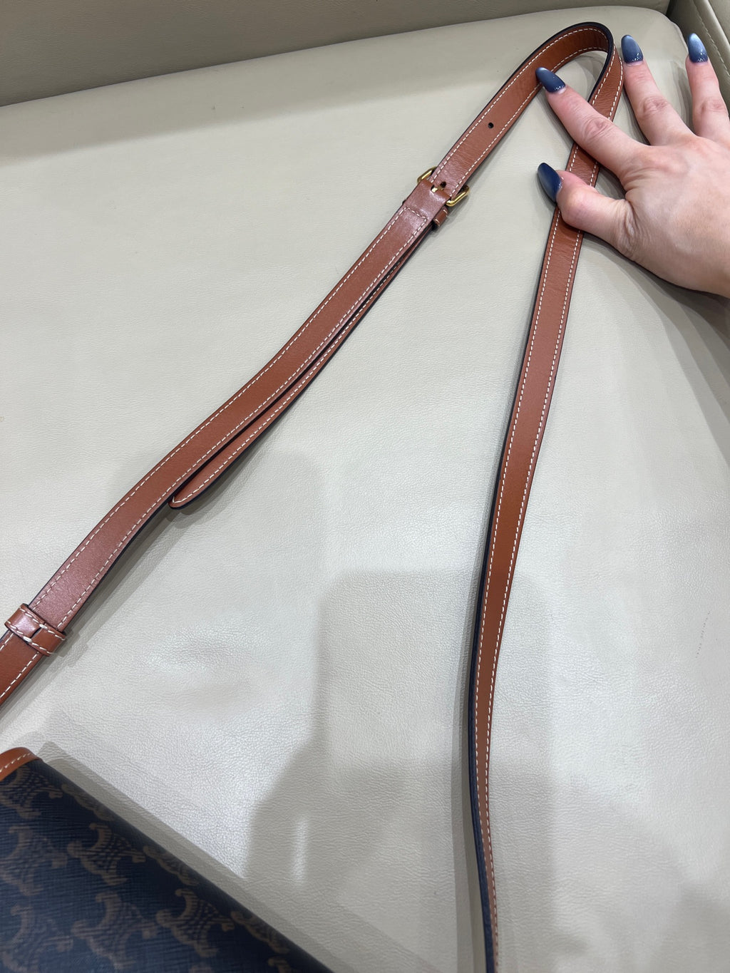 Celine Saddle Bag 7 x 7 x 3 inches (18.5 x 17 x 8 centimeters)