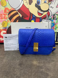 Celine Blue Shoulder Bag