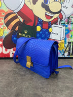 Celine Blue Shoulder Bag