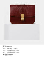 Celine Blue Shoulder Bag