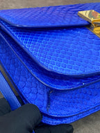 Celine Blue Shoulder Bag