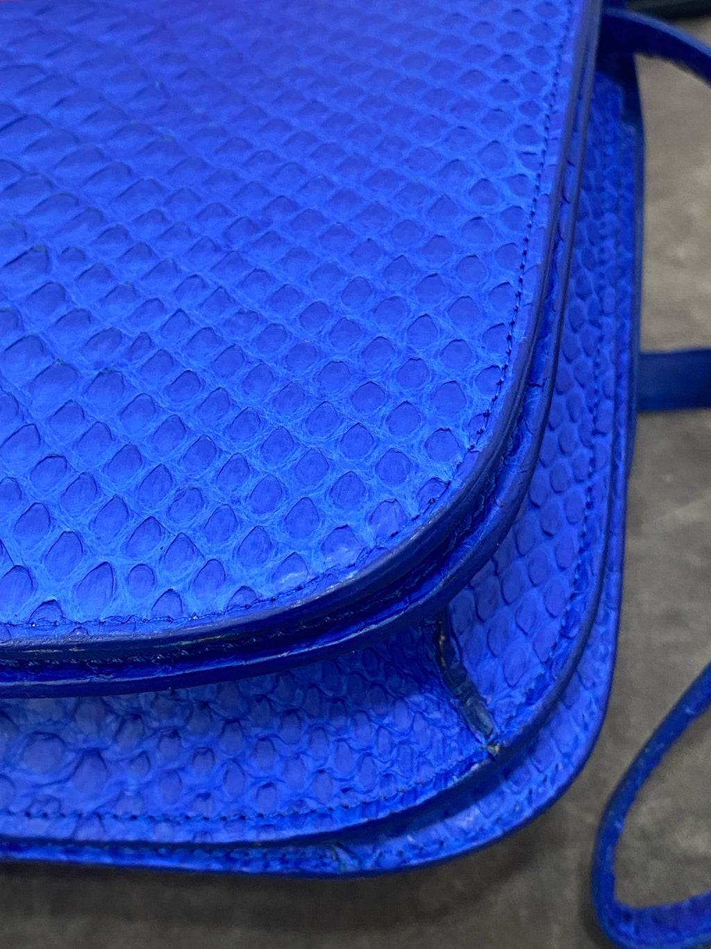Celine Blue Shoulder Bag