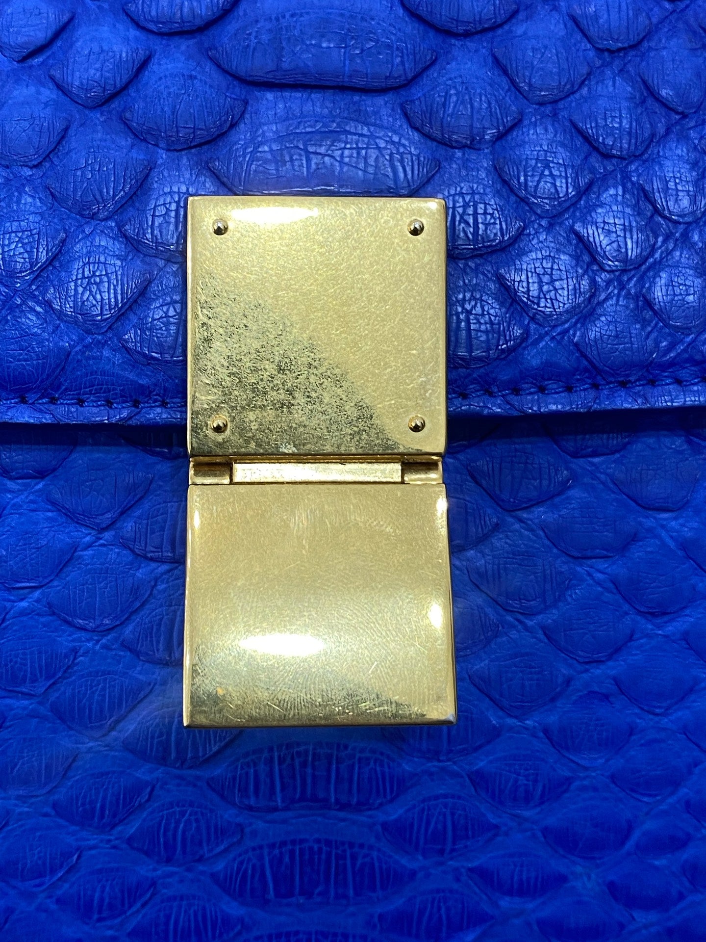 Celine Blue Shoulder Bag